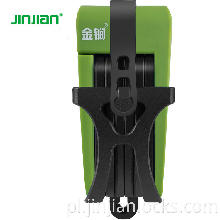 Jinjian anty kradzież składana struktura Compact Składanie rowerów z zestawem klawiszy